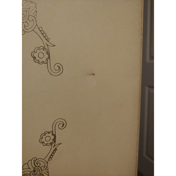 Vintage leatherette Jewelry Box‎ Red Velvet Interior, mirrored - Picture 11 of 12